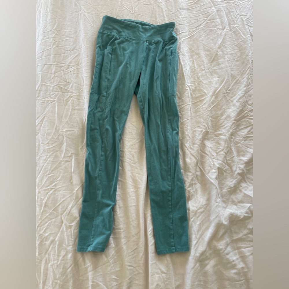 Green leggings for Tweens